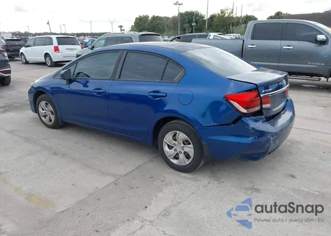 2014 Honda Civic Lx from USA, damaged, VIN 19XFB2F53EE012502